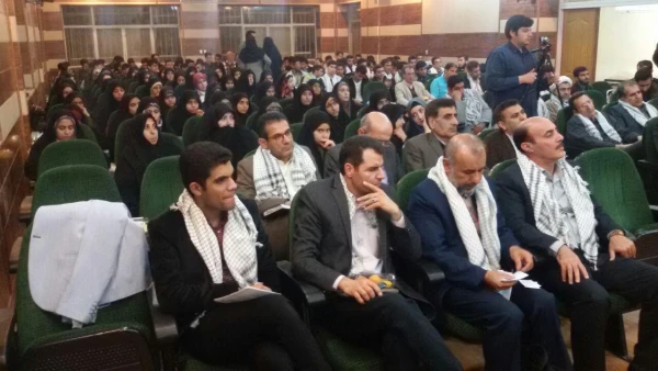 مراسم روز بسیج توسط بسیج اساتید دانشگاه فرهنگیان فارس در پردیس شهید رجایی برگزار گردید 7