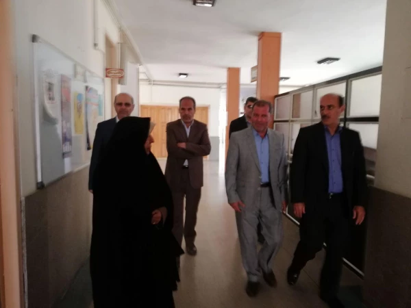 بازدید معاونت محترم فرهنگی اجتماعی دانشگاه فرهنگیان از ستاد اسکان نوروزی در استان فارس 4