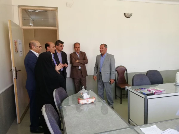 بازدید معاونت محترم فرهنگی اجتماعی دانشگاه فرهنگیان از ستاد اسکان نوروزی در استان فارس 5