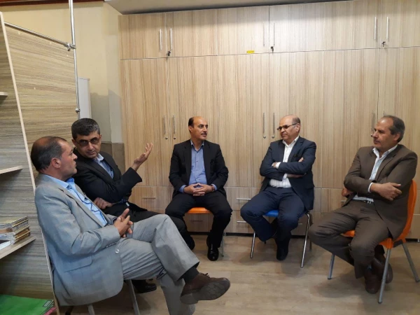 بازدید معاونت محترم فرهنگی اجتماعی دانشگاه فرهنگیان از ستاد اسکان نوروزی در استان فارس 6