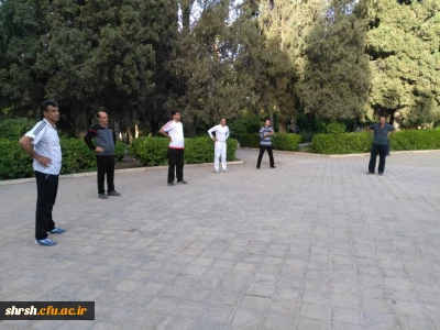 مراسم راهپیمایی و ورزش صبحگاهی همکاران  پردیس شهید رجایی