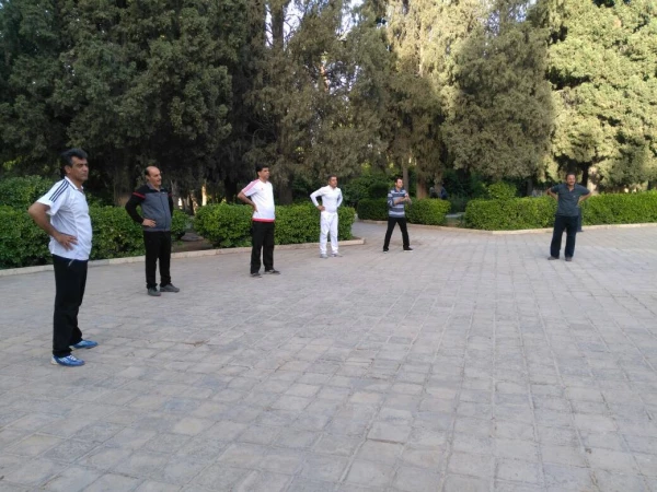 مراسم راهپیمایی و ورزش صبحگاهی پرسنل پردیس شهید رجایی شیراز
 2