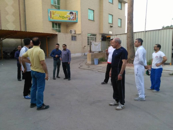 مراسم راهپیمایی و ورزش صبحگاهی پرسنل پردیس شهید رجایی شیراز
 2