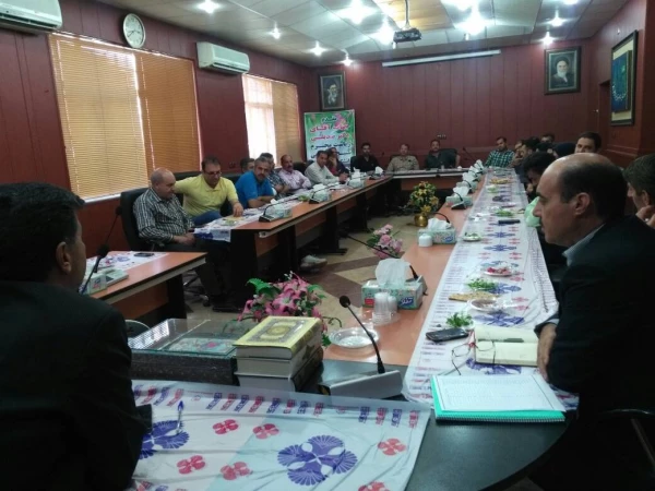 جلسه شورای اداری کارکنان پردیس شهید رجایی شیراز 5