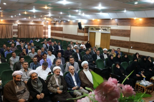 مراسم تکریم و معارفه مسئول محترم نهاد نمایندگی مقام معظم رهبری در دانشگاه فرهنگیان فارس 3