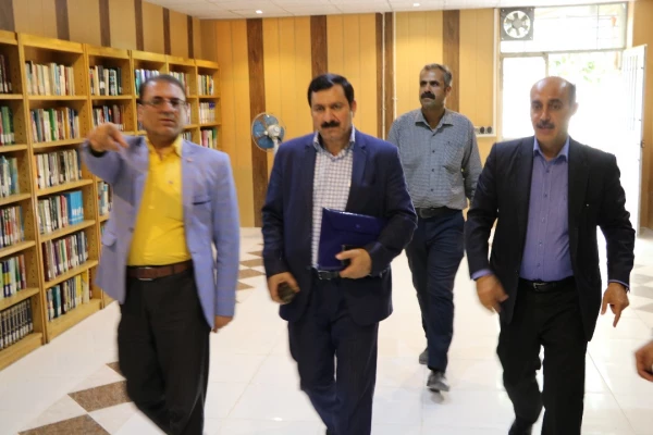 نشست صمیمی و بازدید جناب آقای دکتر خاکی معاونت محترم توسعه منابع دانشگاه فرهنگیان از پردیس شهید رجایی فارس 7