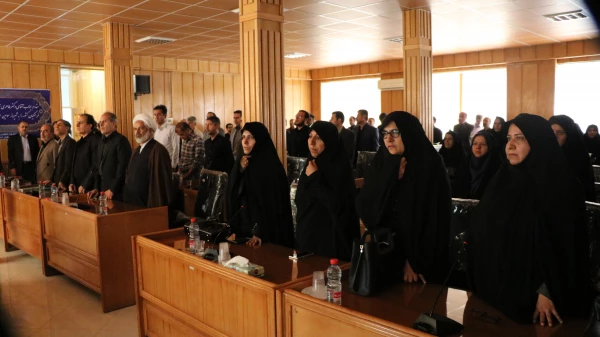 مراسم تودیع و معارفه سرپرست امور پردیس های دانشگاه فرهنگیان استان فارس 4