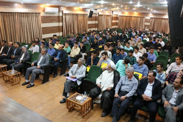 مراسم افتتاحیه و استقبال از دانشجویان جدید الورود در پردیس شهید رجایی 8