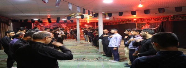 مراسم هفتمین روز شهادت سید سالار شهیدان در پردیس شهید رجایی برگزار گردید 2