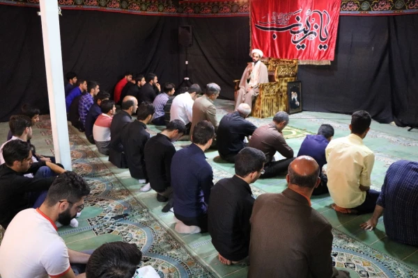 مراسم هفتمین روز شهادت سید سالار شهیدان در پردیس شهید رجایی برگزار گردید 4