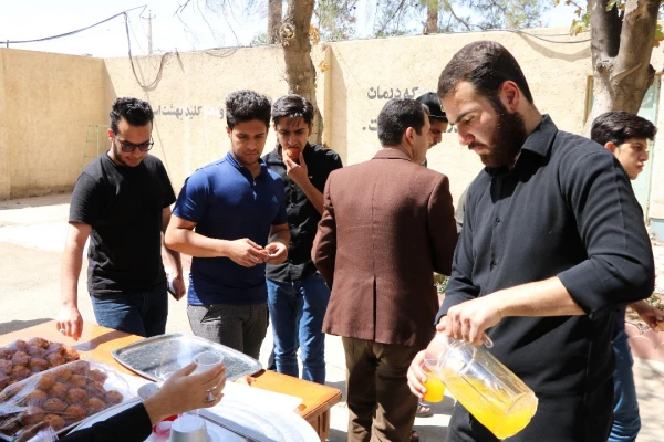 مراسم هفتمین روز شهادت سید سالار شهیدان در پردیس شهید رجایی برگزار گردید 7