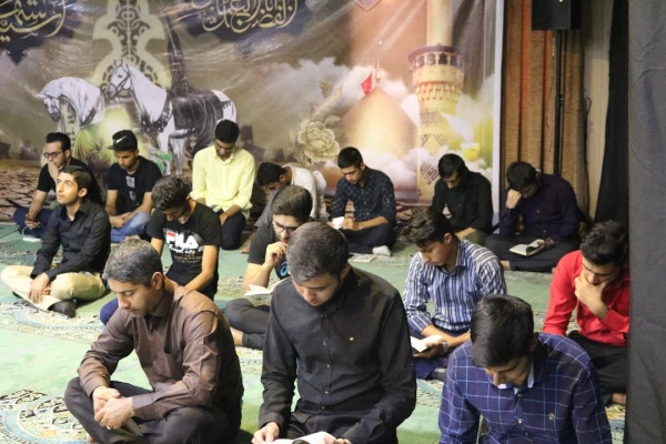 مراسم هفتمین روز شهادت سید سالار شهیدان در پردیس شهید رجایی برگزار گردید 8