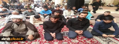 حضور دانشجویان پردیس شهید رجایی در نماز دشمن شکن جمعه