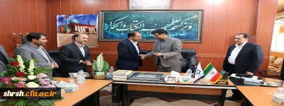 جلسه تکریم و معارفه مسئول حراست پردیس شهید رجایی