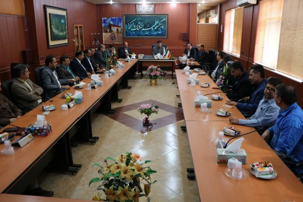 جلسه تودیع و معارفه مسئول محترم حراست پردیس 4