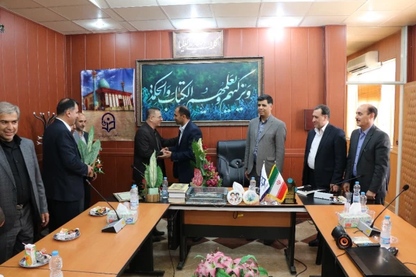 جلسه تودیع و معارفه مسئول محترم حراست پردیس 5