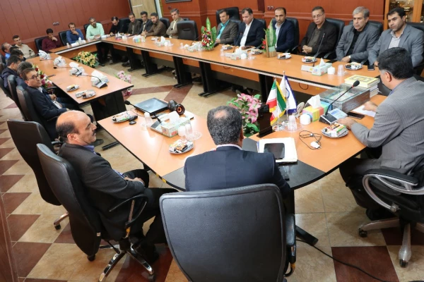 جلسه تودیع و معارفه مسئول محترم حراست پردیس 8