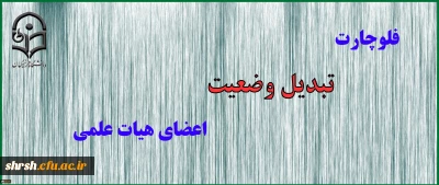 فلوچارت تبدیل وضعیت اعضای هیات علمی