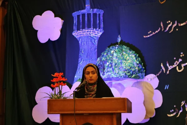 حضور دکتر محمدی معاونت محترم فرهنگی اجتماعی دانشگاه فرهنگیان در نخستین همایش ملی شعر و مشاعره رضوی در دانشگاه فرهنگیان استان فارس 9