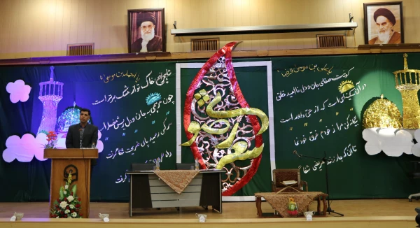 حضور دکتر محمدی معاونت محترم فرهنگی اجتماعی دانشگاه فرهنگیان در نخستین همایش ملی شعر و مشاعره رضوی در دانشگاه فرهنگیان استان فارس 19