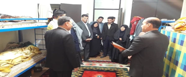 بازدید خانم دکتر علی نژاد معاونت محترم دانشجویی دانشگاه فرهنگیان از پردیس شهید رجایی فارس 2