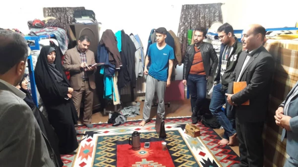 بازدید خانم دکتر علی نژاد معاونت محترم دانشجویی دانشگاه فرهنگیان از پردیس شهید رجایی فارس 3