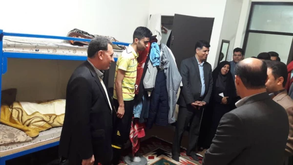 بازدید خانم دکتر علی نژاد معاونت محترم دانشجویی دانشگاه فرهنگیان از پردیس شهید رجایی فارس 4