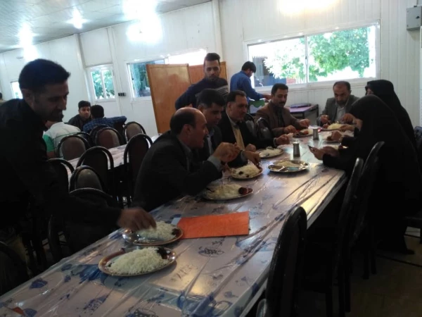 بازدید خانم دکتر علی نژاد معاونت محترم دانشجویی دانشگاه فرهنگیان از پردیس شهید رجایی فارس 7