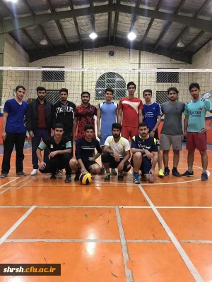 گزارش تصویری فینال مسابقات والیبال دانشجویان پردیس شهید رجایی به مناسبت هفته تربیت بدنی