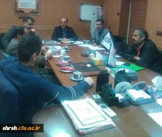 جلسه معاون توسعه منابع و امور دانشجویی پردیس با سرپرستان شبانه روزی