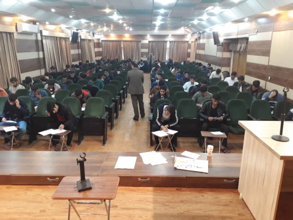 برگزارى آزمون بینش مطهر در پردیس شهید رجایى 2