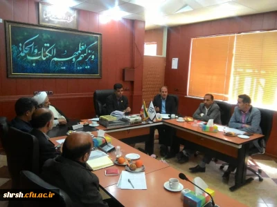 جلسه شورای فرهنگی اجتماعی استان فارس در سالن بصیرت پردیس شهید رجایی