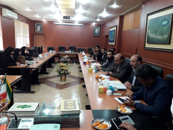 جلسه شورای فرهنگی اجتماعی استان فارس در سالن بصیرت پردیس شهید رجایی 3