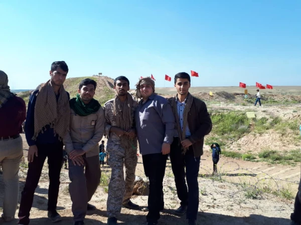 بازدید دانشجویان دانشگاه فرهنگیان استان فارس از مناطق عملیاتی جنوب کشور 4