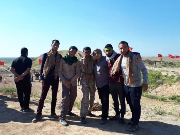 بازدید دانشجویان دانشگاه فرهنگیان استان فارس از مناطق عملیاتی جنوب کشور 13