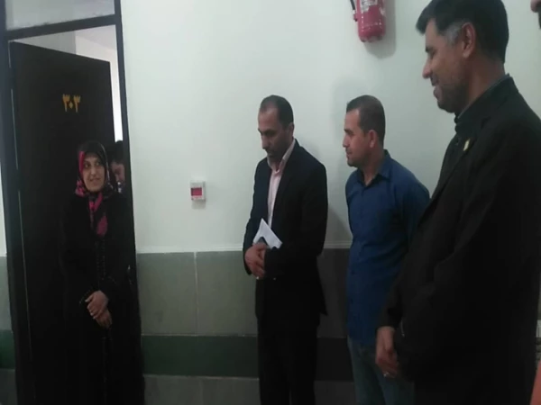 بازدید دکتر اناری نژاد سرپرست امور پردیس های فارس  از ستاد اسکان پردیس شهید رجایی 3