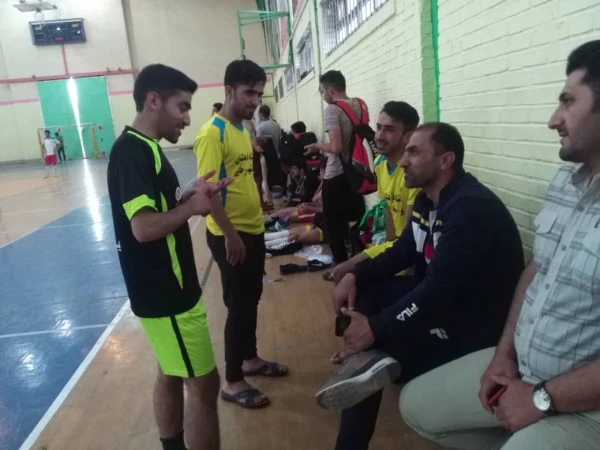 برگزاری مسابقات فوتسال پردیس و مراکز آموزش عالی دانشگاه فرهنگیان فارس به مناسبت هفته معلم 6