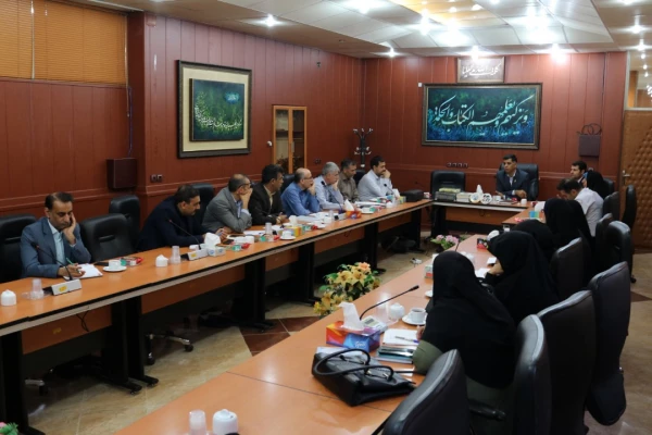 جلسه شورای برنامه ریزی دانشگاه فرهنگیان فارس درر سالن بصیرت پردیس شهید رجایی فارس برگزار گردید. 2