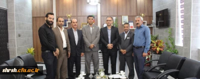 دیدار مسئولین پردیس شهید رجایی فارس با شهردار منطقه 3 شیراز