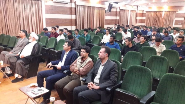 مراسم استقبال از دانشجویان جدید الورود در سالن اجتماعات پردیس شهید رجایی
 2