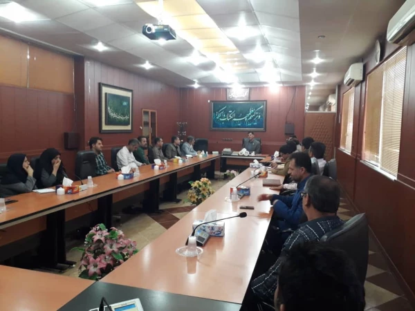 جلسه شورای اداری کارکنان پردیس شهید رجایی شیراز 2