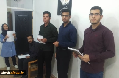معاینه دانشجویان پردیس شهید رجایی توسط مرکز بهداشت و درمان شهدای والفجر شیراز