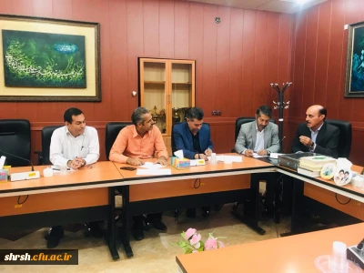 جلسه معاون توسعه منابع و امور دانشجویی پردیس با سرپرستان شبانه روزی
