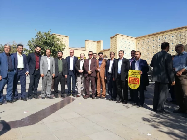 راهپیمایی باشکوه روز یکشنبه 13 آبان با حضور دانشجو معلمان، اساتید و کارکنان دانشگاه فرهنگیان فارس 2