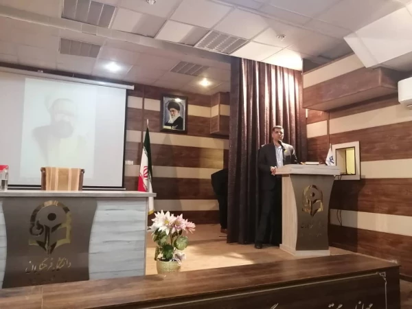 مراسم افتتاحیه طرح  مطالعاتی بینش مطهر پردیس شهید رجایى شیراز 2