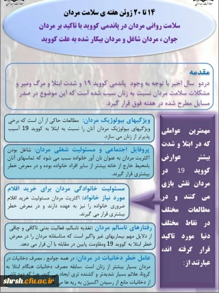 هفته بین المللی سلامت مردان