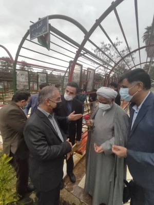 تجدید میثاق مسئولان و کارکنان پردیس شهید رجایی فارس با شهیدان گرانقدر انقلاب اسلامی 3