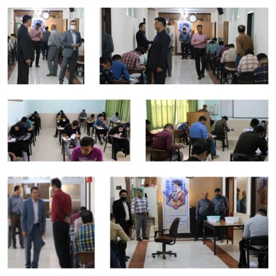 برگزاری امتحانات پایان ترم نیمسال دوم سال تحصیلی 1401-1400 دانشجویان پردیس شهید رجایی به صورت حضوری. 5