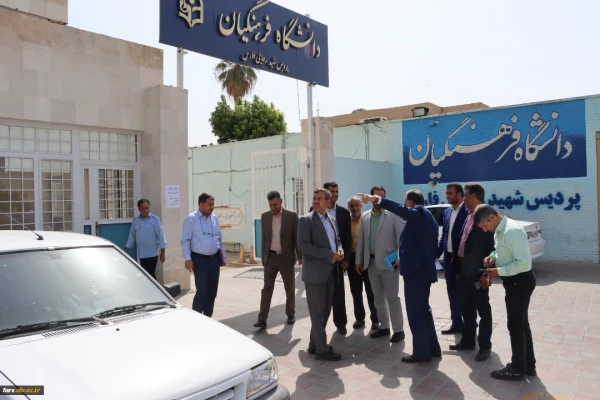 بازدید جناب آقای دکتر رضامراد صحرایی سرپرست محترم دانشگاه فرهنگیان کشور از پردیس شهید رجایی فارس  5