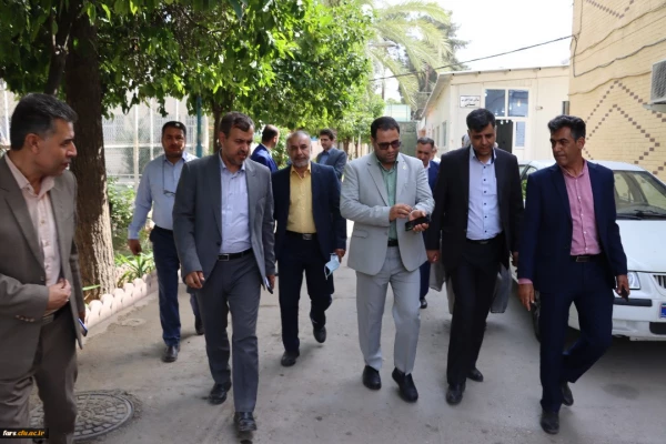 بازدید جناب آقای دکتر رضامراد صحرایی سرپرست محترم دانشگاه فرهنگیان کشور از پردیس شهید رجایی فارس  6